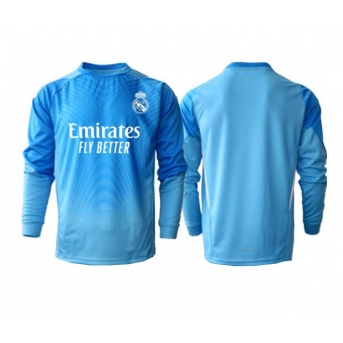 Billige Fotballdrakt Real Madrid Keeper Replika Hjemmedrakt 2025-26 Langermet